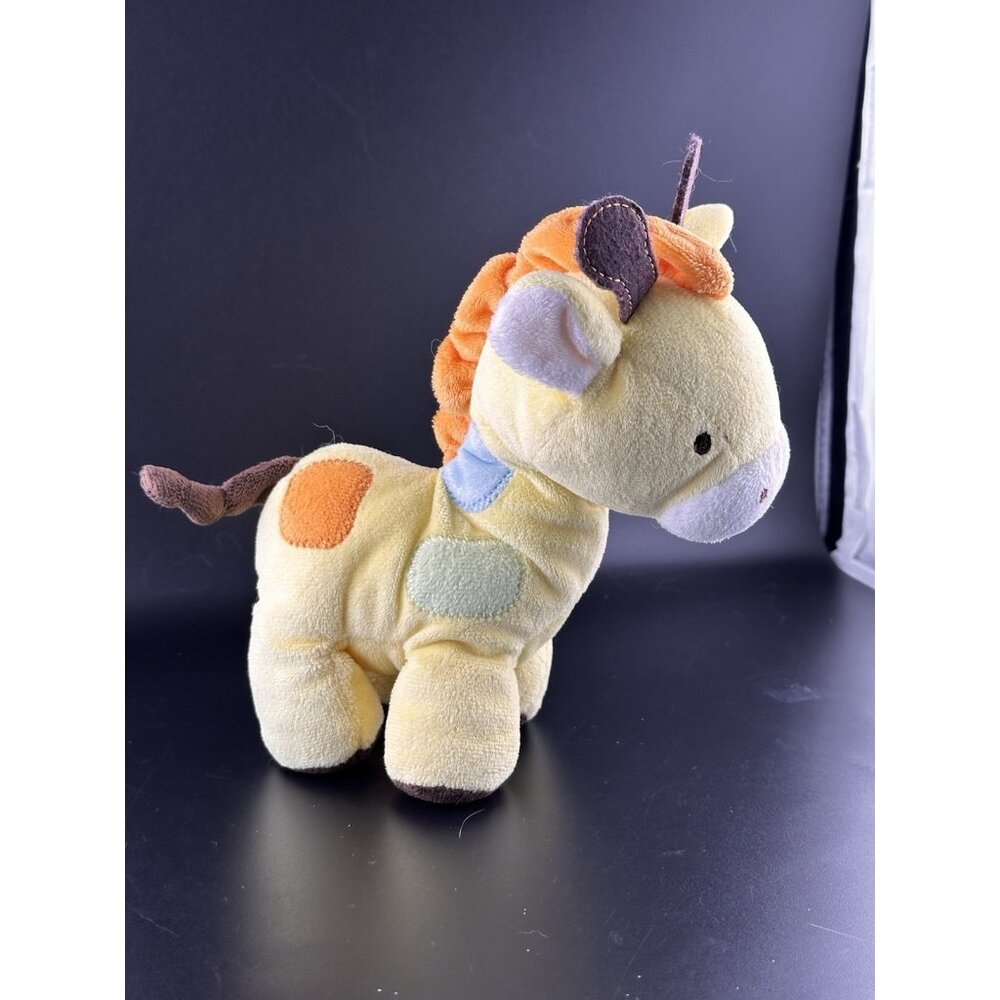 Child Of Mine‎ Carters Yellow Baby Giraffe Stuffed  8" Plush Stuffed Lovey 83116